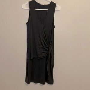 Mystree Gray Ruched Dress​